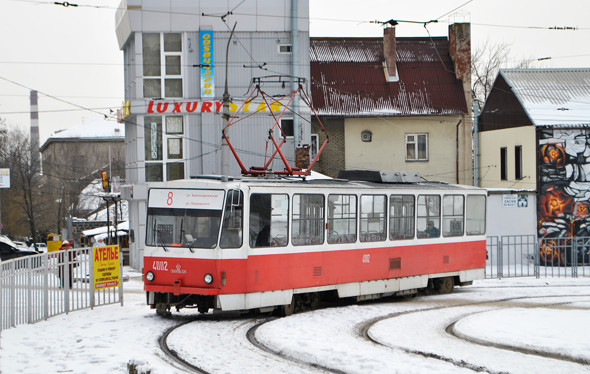 Донецк, Татра-Юг Т6Б5 № 4002