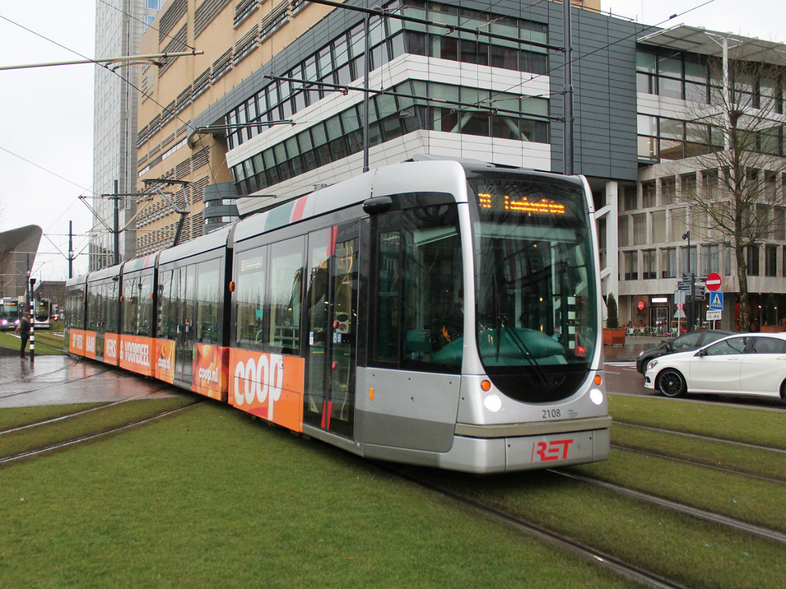 Роттердам, Alstom Citadis 302 № 2108