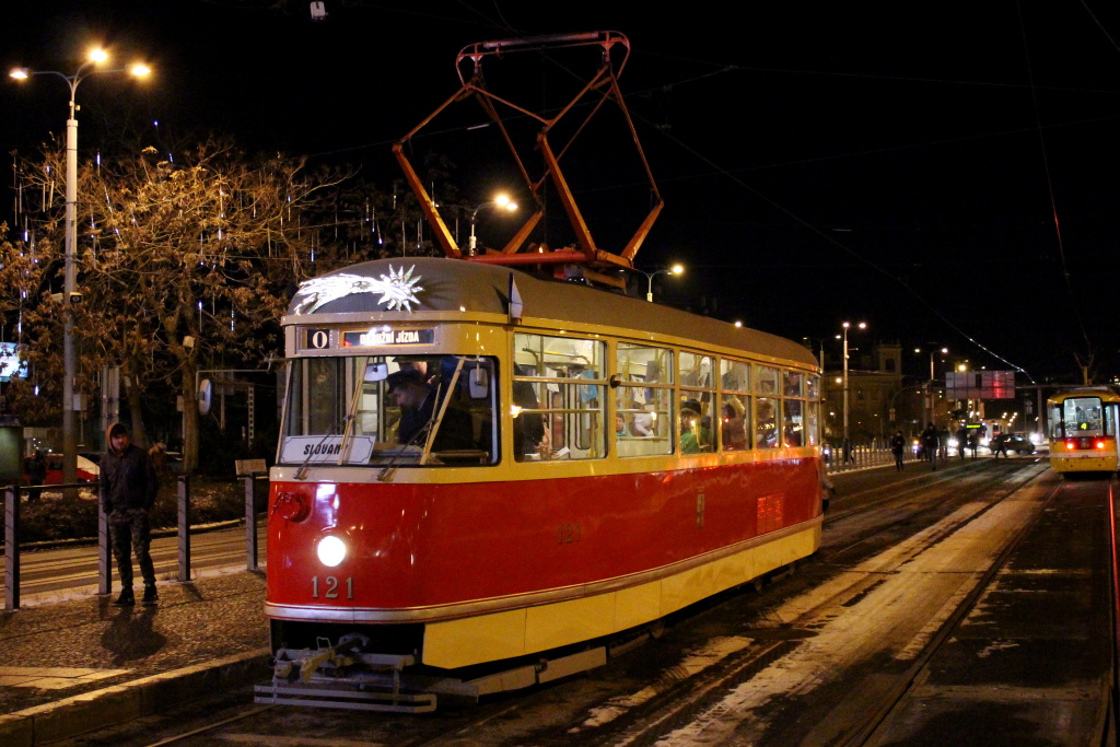 Пльзень, Tatra T1 № 121 Пльзень, Tatra T1 № 121