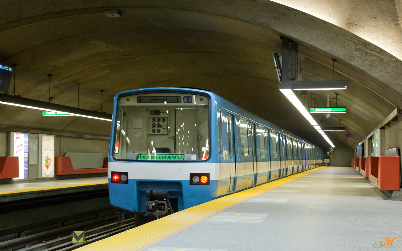 Монреаль, Canadian Vickers MR-63 моторный № 81-553; Монреаль — Métro de Montréal -> Ligne verte