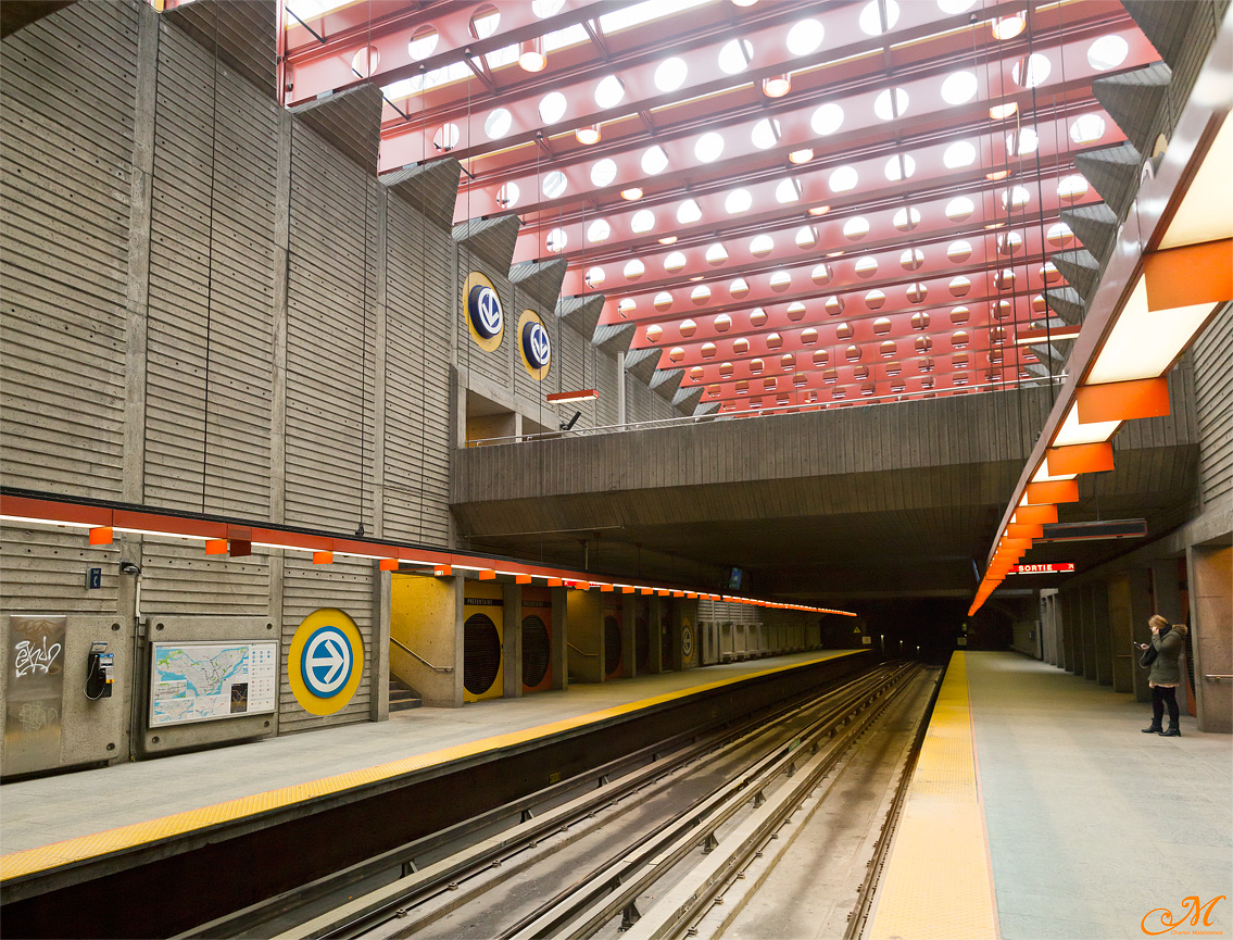 Монреаль — Métro de Montréal -> Ligne verte