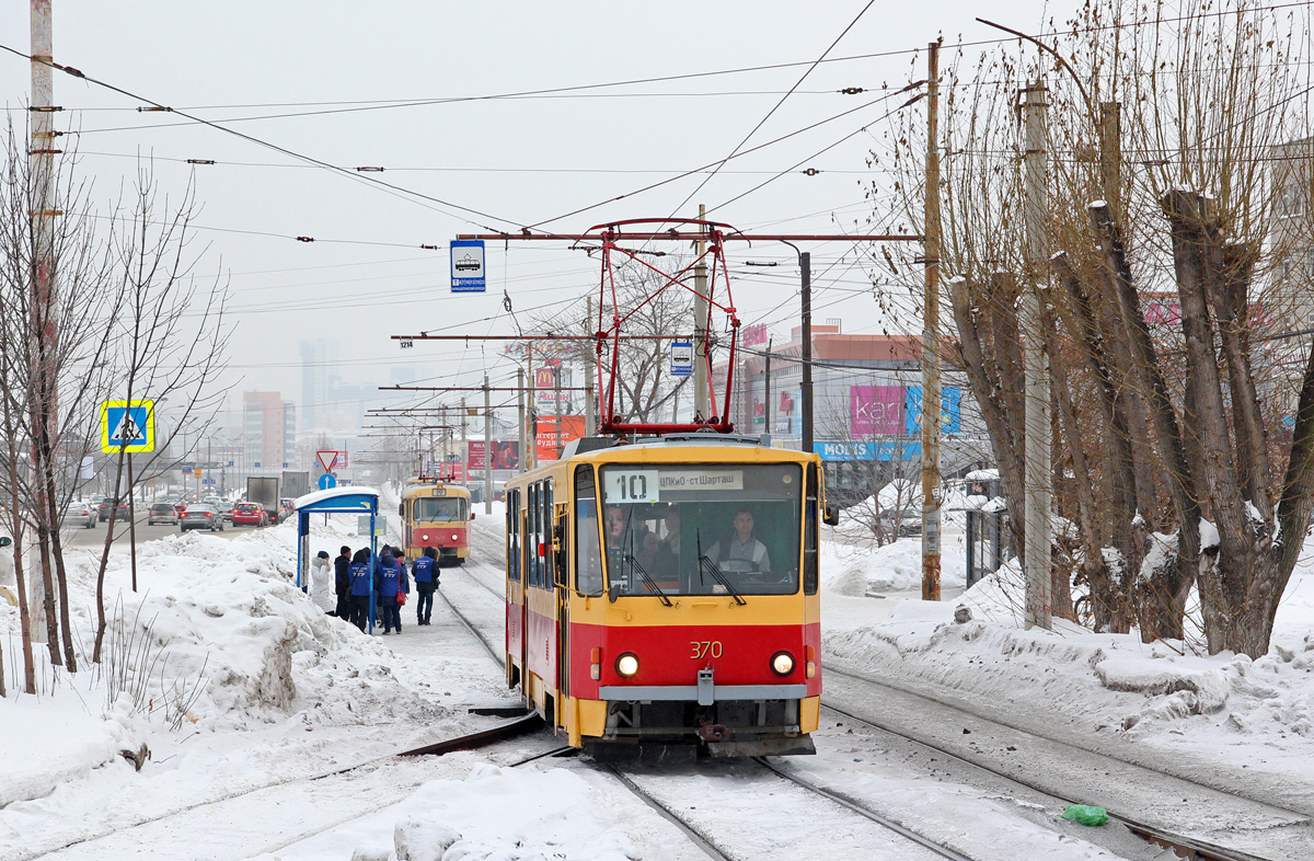 Екатеринбург, Tatra T6B5SU № 370 Екатеринбург, Tatra T6B5SU № 370
