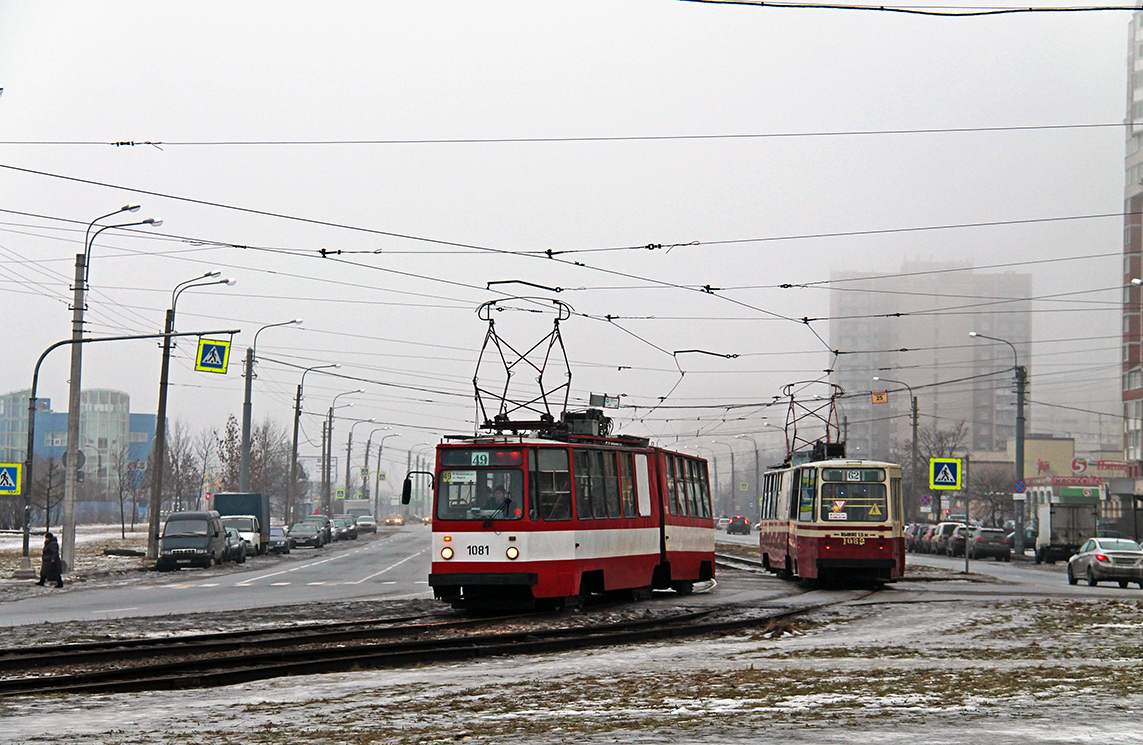 Санкт-Петербург, ЛВС-86К № 1081; Санкт-Петербург, ЛВС-86К № 1082