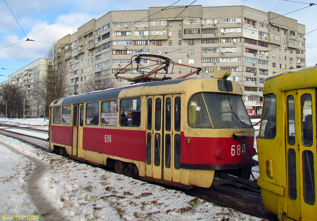 Харьков, Tatra T3SU № 684