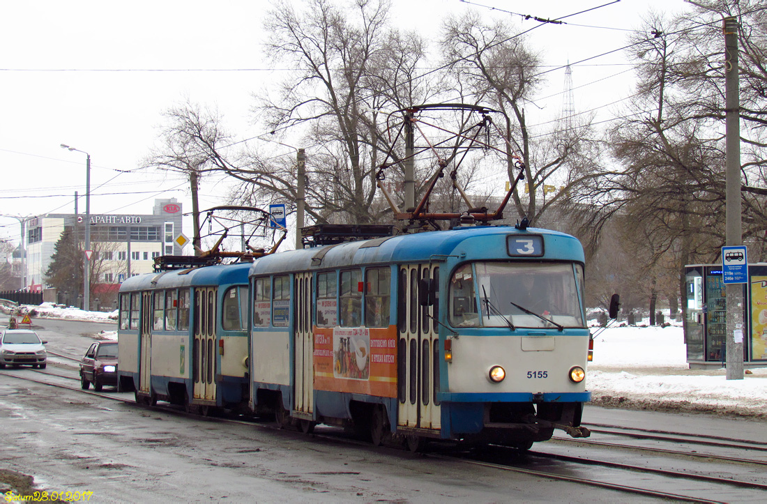 Харьков, Tatra T3A № 5155