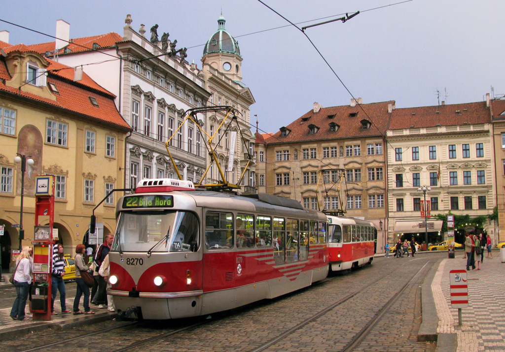 Прага, Tatra T3R.PLF № 8270