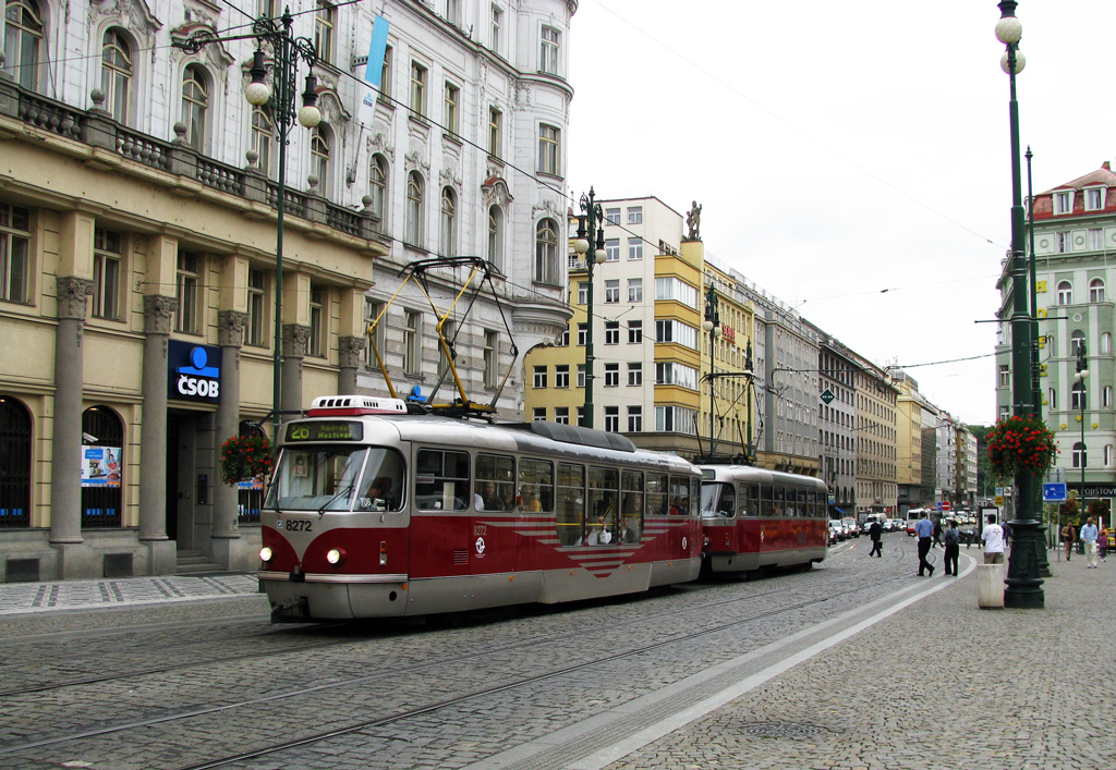Прага, Tatra T3R.PLF № 8272