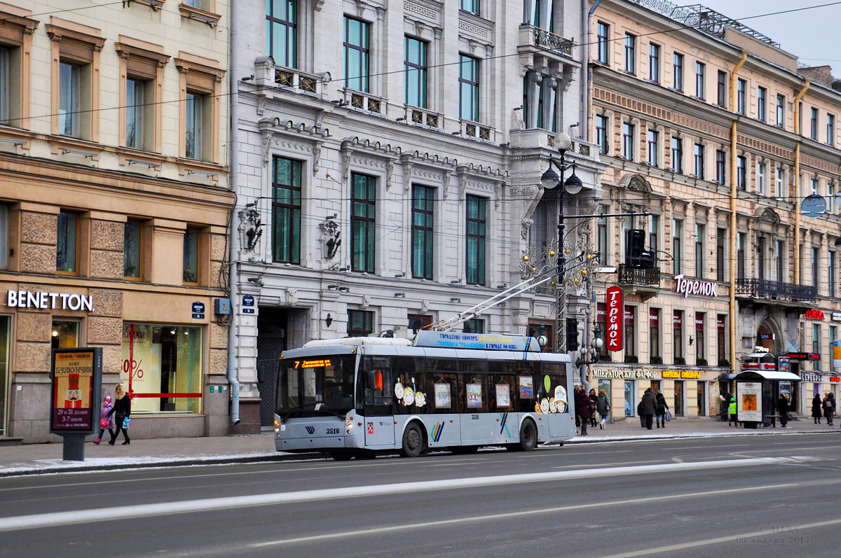 Санкт-Петербург, Тролза-5265.00 «Мегаполис» № 3516
