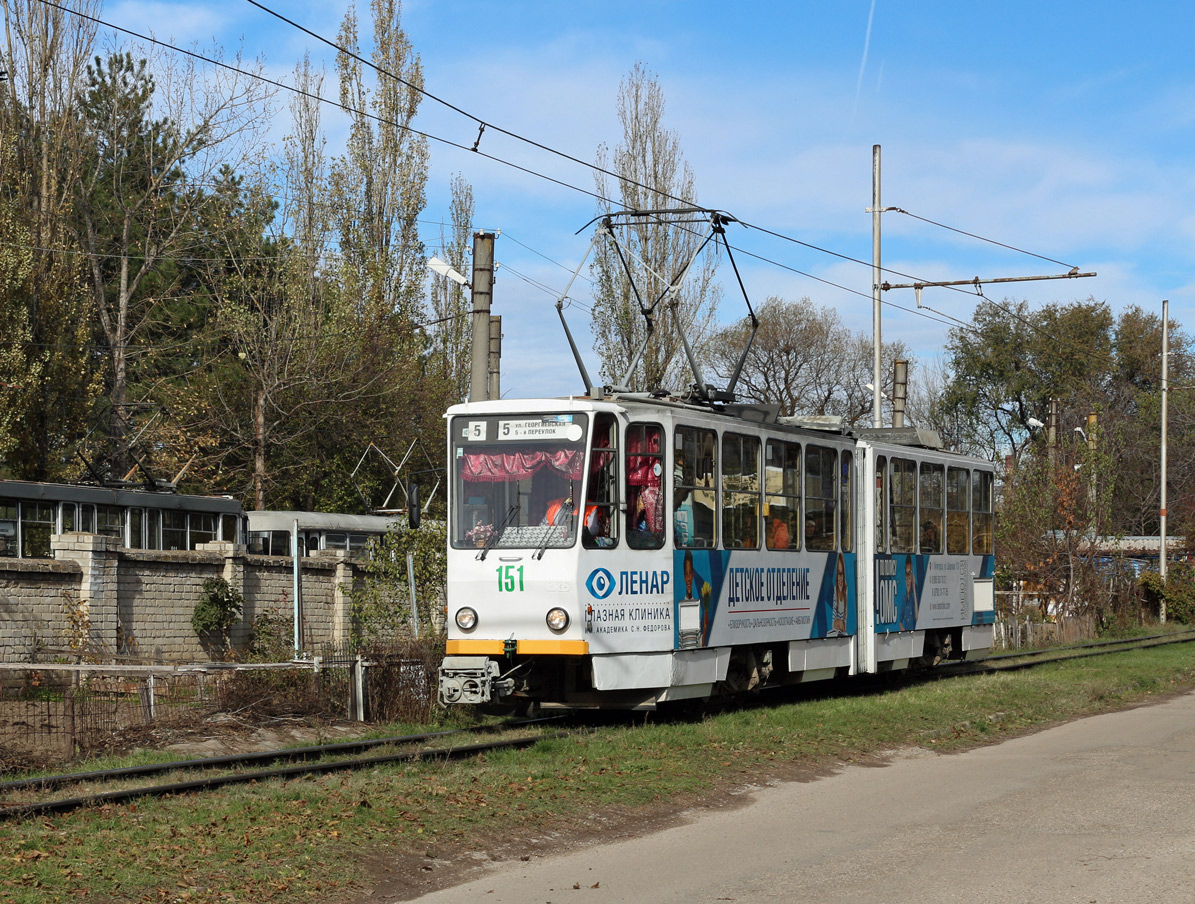Пятигорск, Tatra KT4SU № 151
