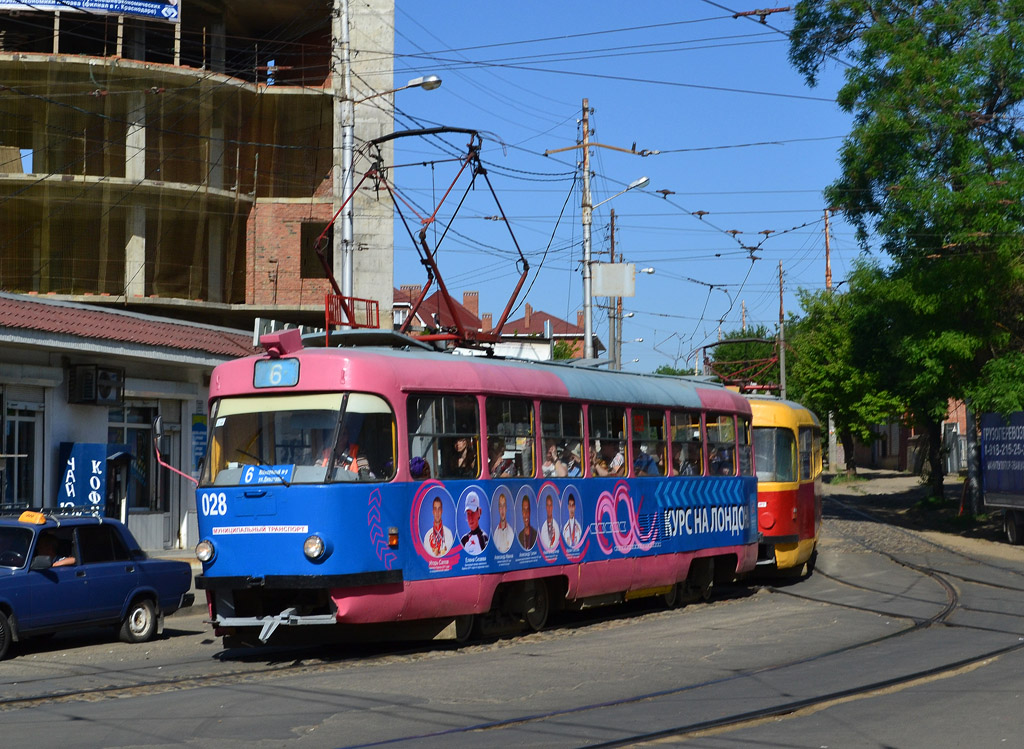 Краснодар, Tatra T3SU № 028