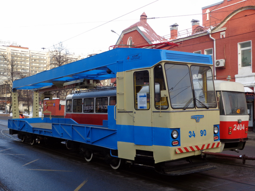 Москва, СВАРЗ РТ-3 № 3490