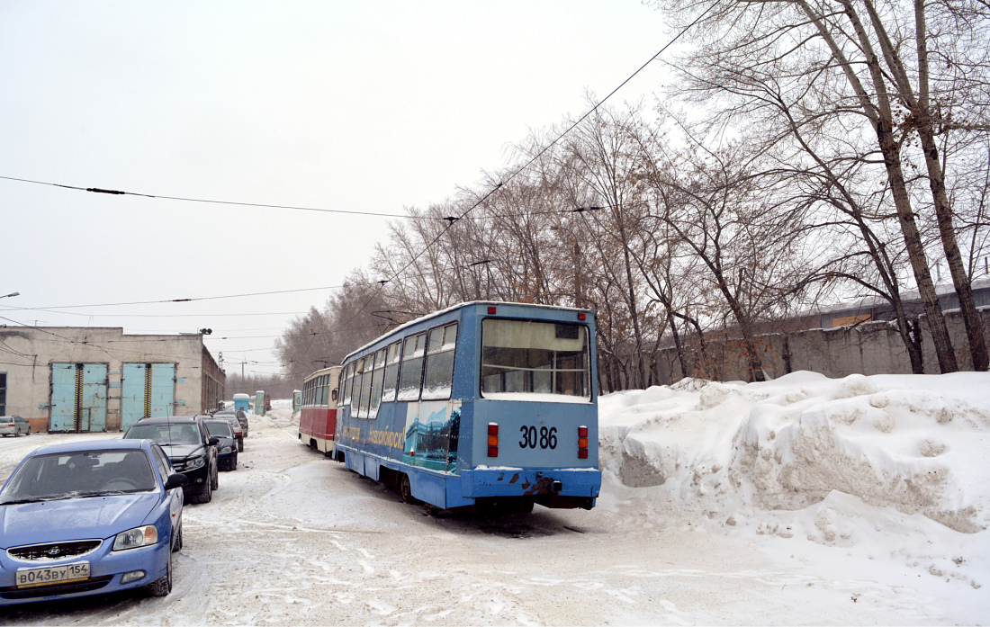 Новосибирск, 71-605 (КТМ-5М3) № 3086