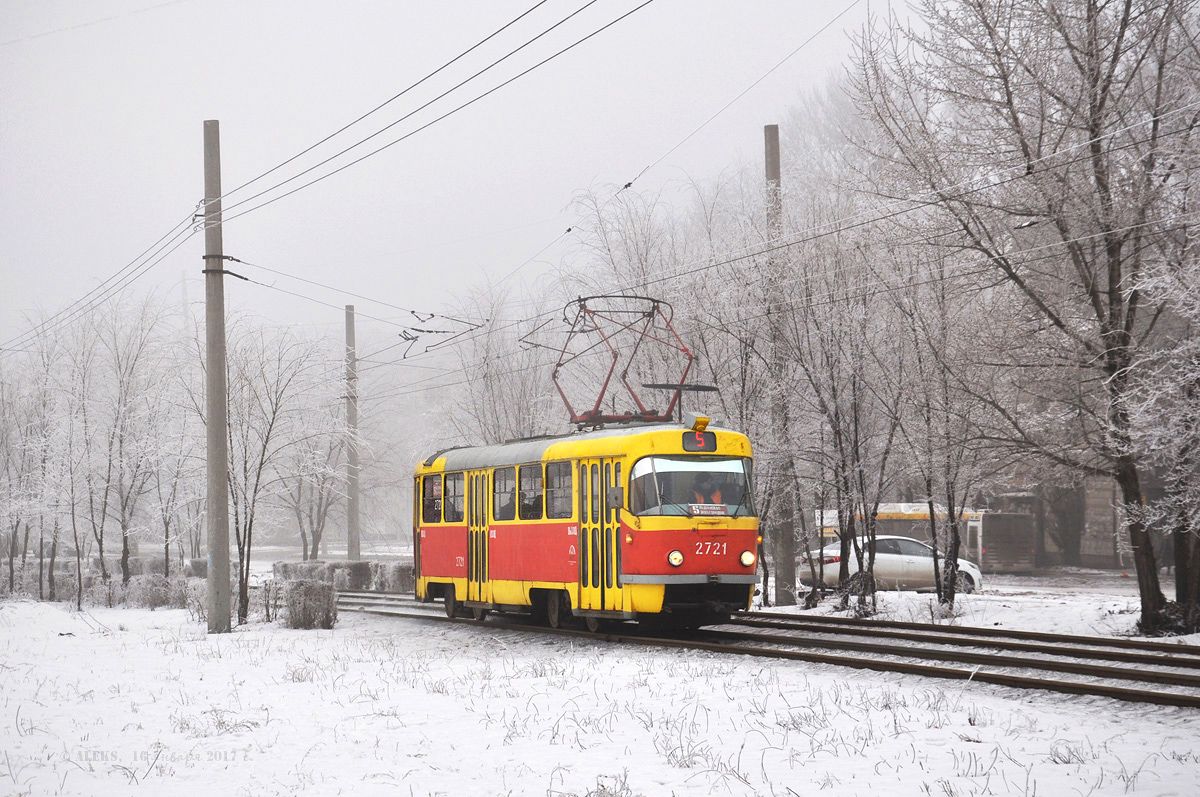 Volgograd, Tatra T3SU # 2721 Volgograd, Tatra T3SU # 2721