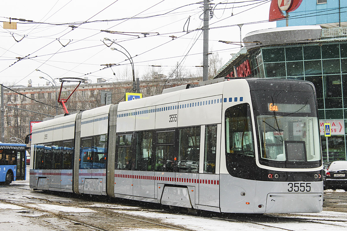 Москва, 71-414 (Pesa Fokstrot) № 3555