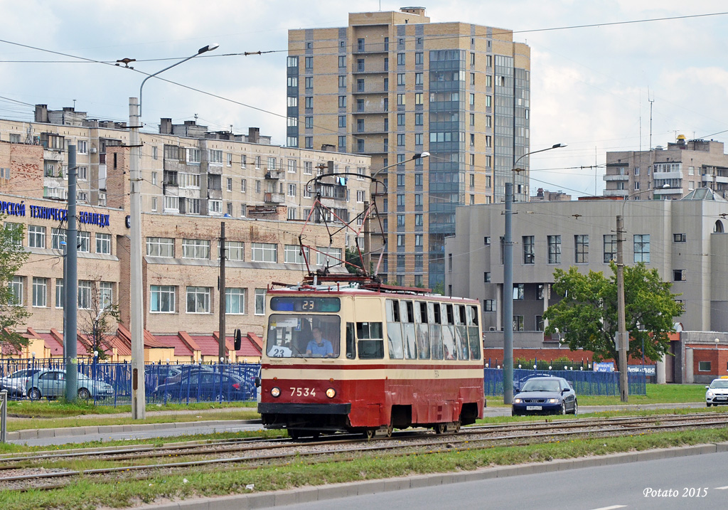 Санкт-Петербург, ЛМ-68М № 7534