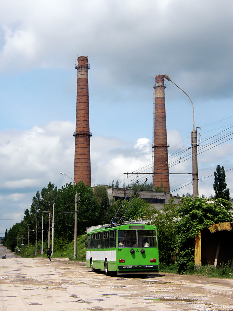 Тернополь, Škoda 14Tr02/6 № 101; Тернополь — Экскурсия на троллейбусе ЮМЗ Т1 #119 и Škoda 14Tr # 101, 15.05.2016