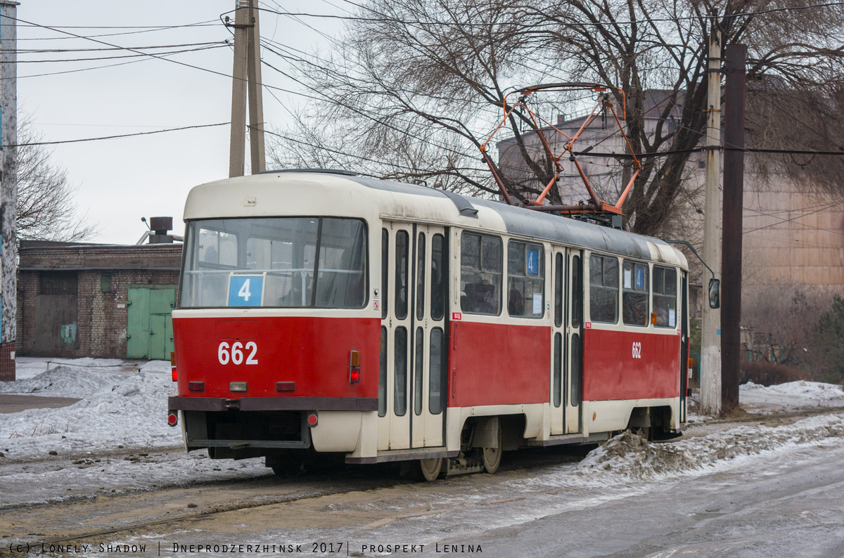 Каменское, Tatra T3SUCS № 662