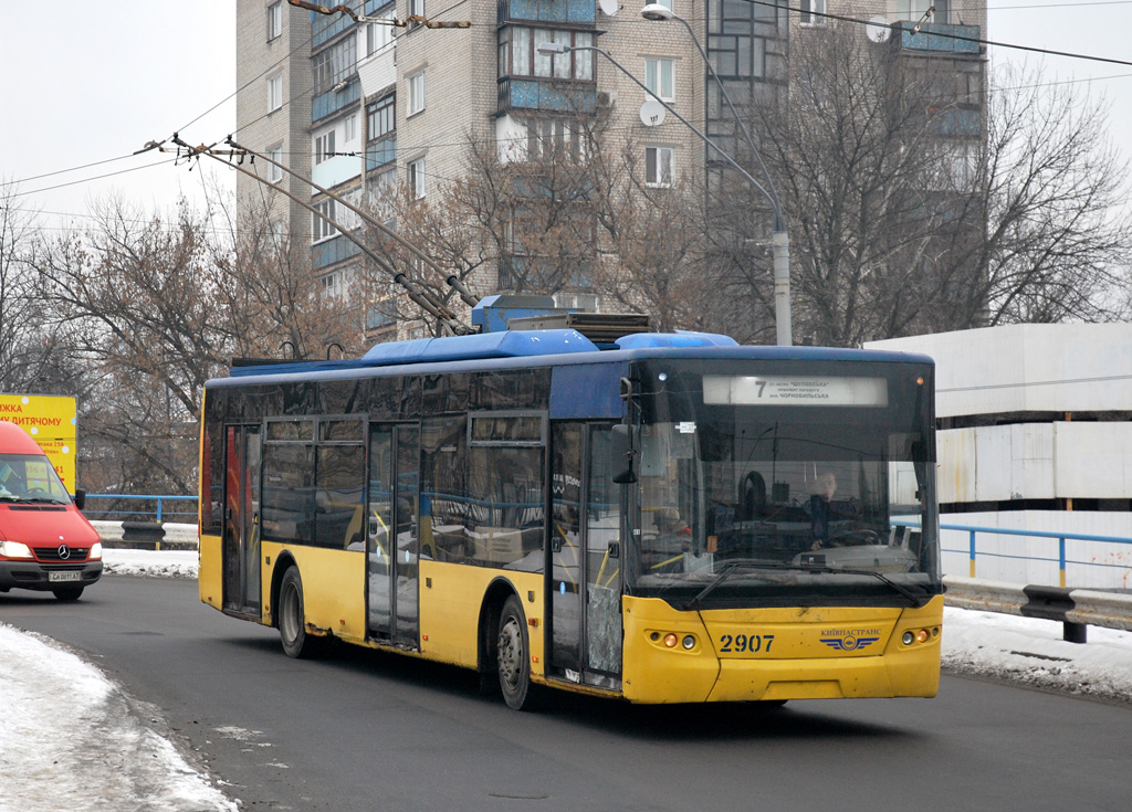 Киев, ЛАЗ E183D1 № 2907