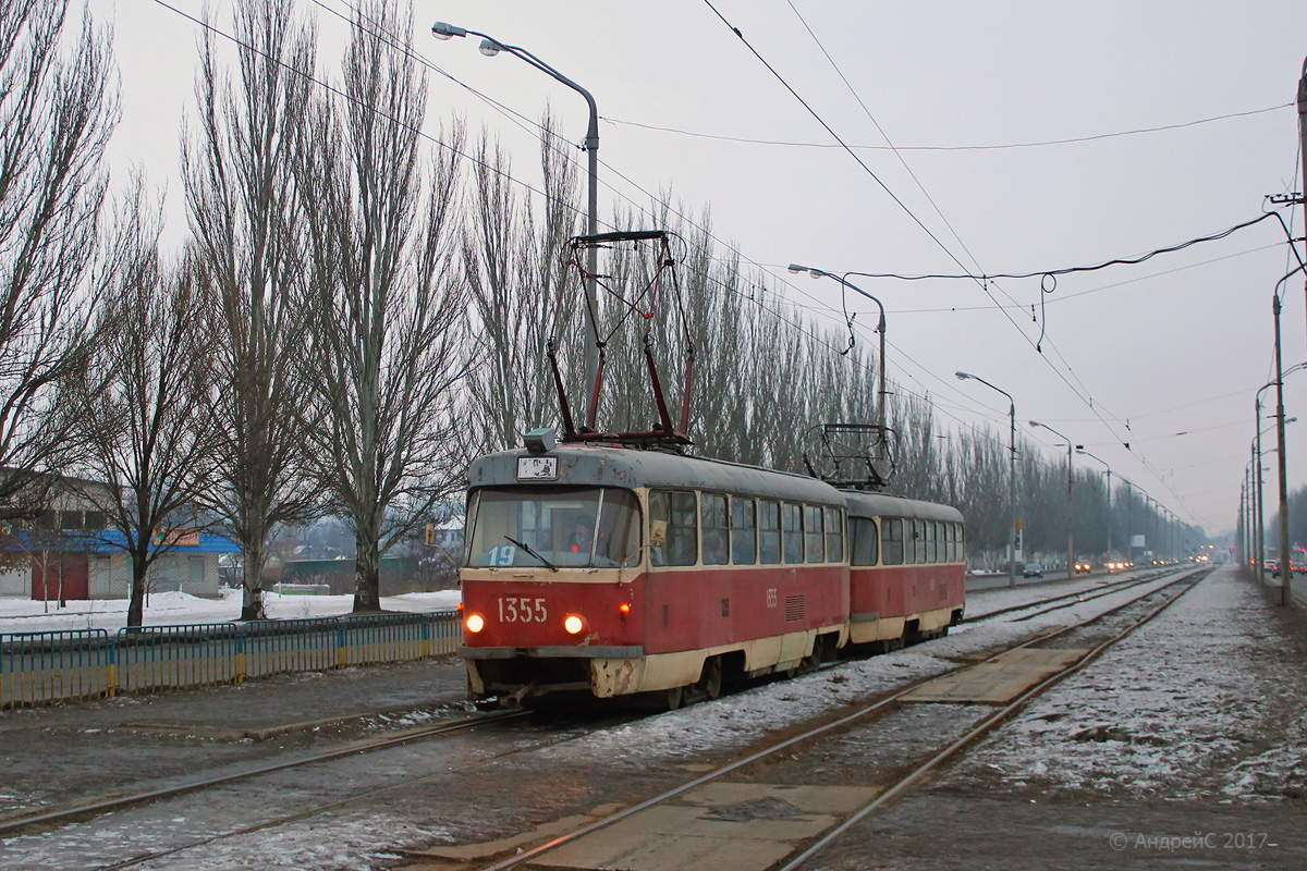 Днепр, Tatra T3SU № 1355