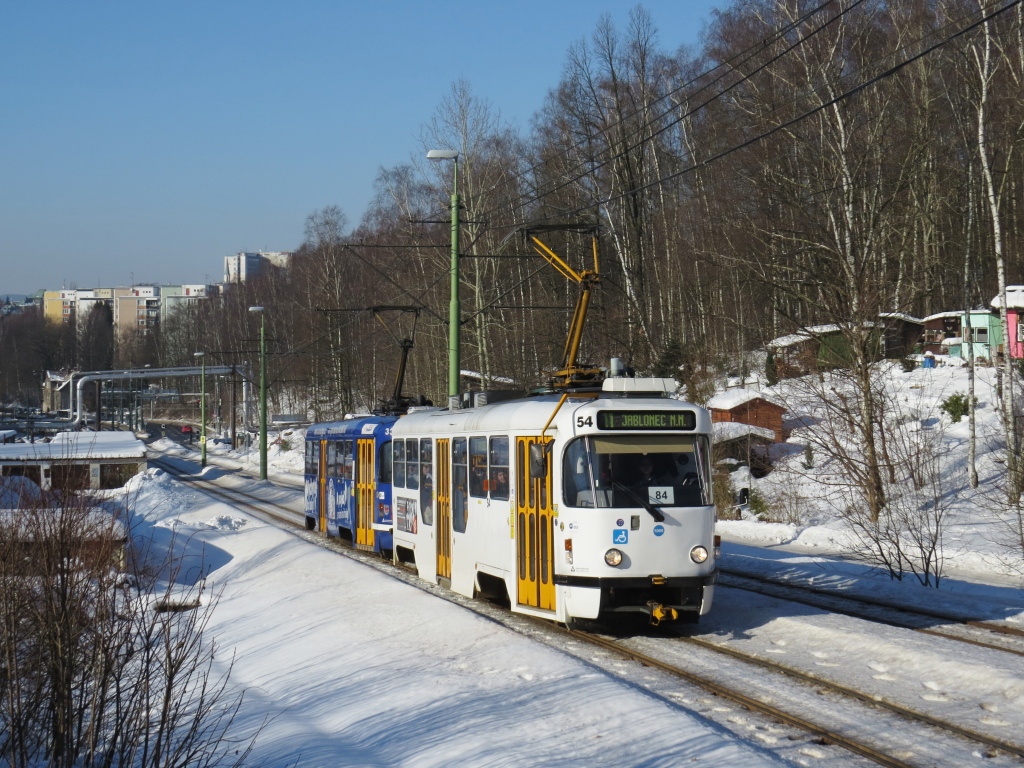 Либерец ― Яблонец-над-Нисой, Tatra T3R.PLF № 54 Либерец ― Яблонец-над-Нисой, Tatra T3R.PLF № 54