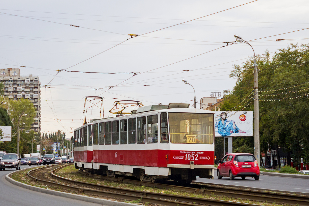 Самара, Tatra T6B5SU № 1052