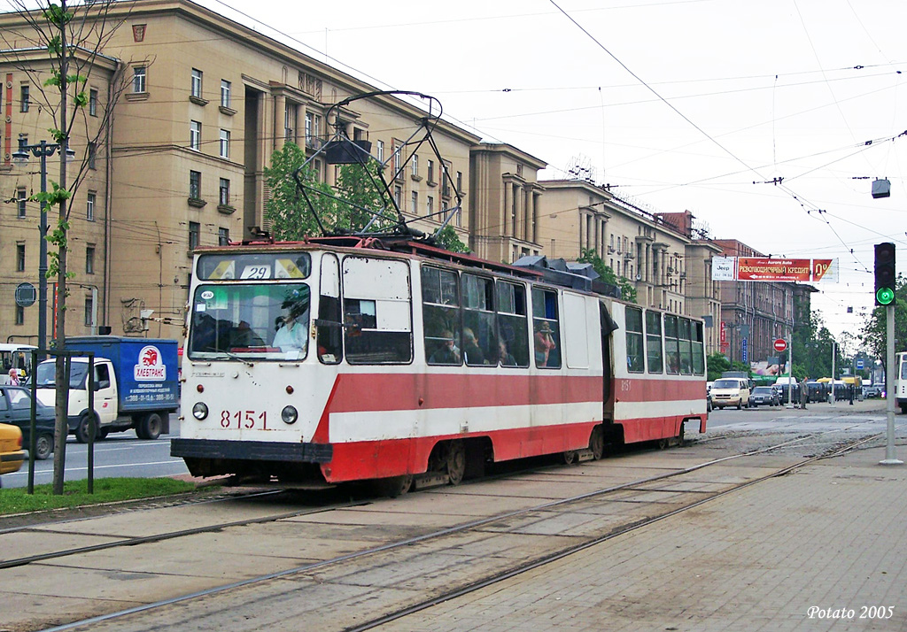 Saint-Petersburg, LVS-86K č. 8151