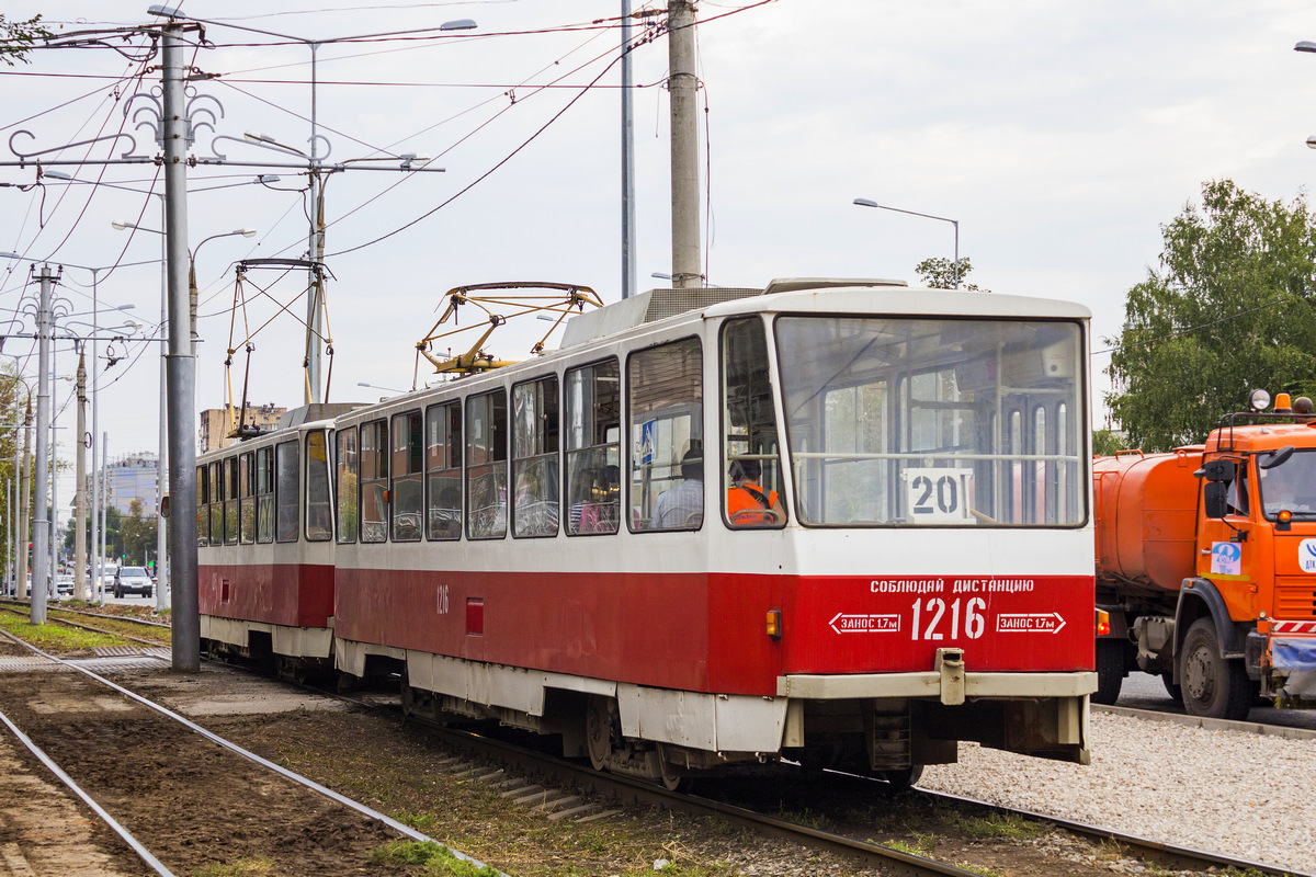Самара, Tatra T6B5SU № 1216