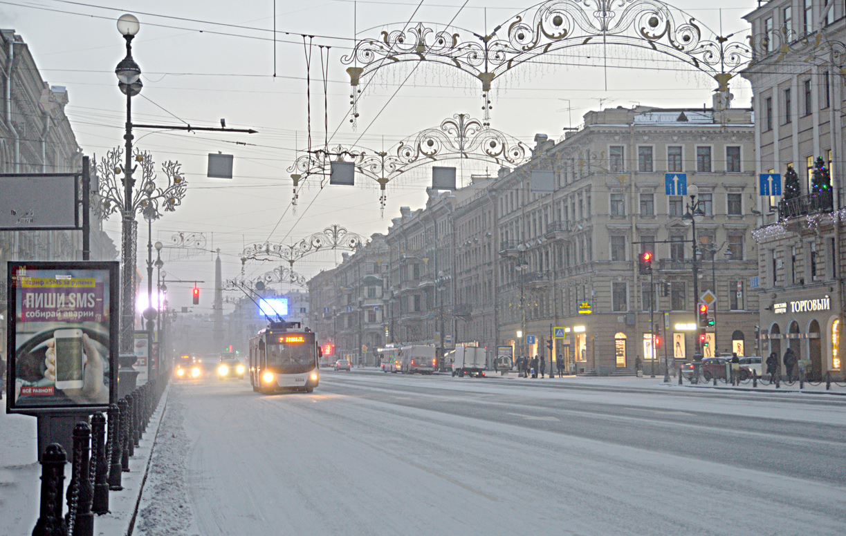 Санкт-Петербург — Троллейбусные линии и инфраструктура