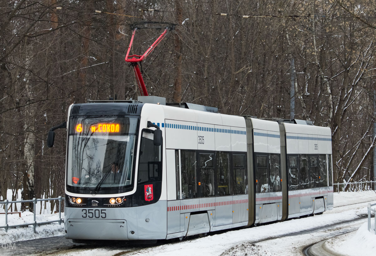 Moscow, 71-414 (Pesa Fokstrot) № 3505