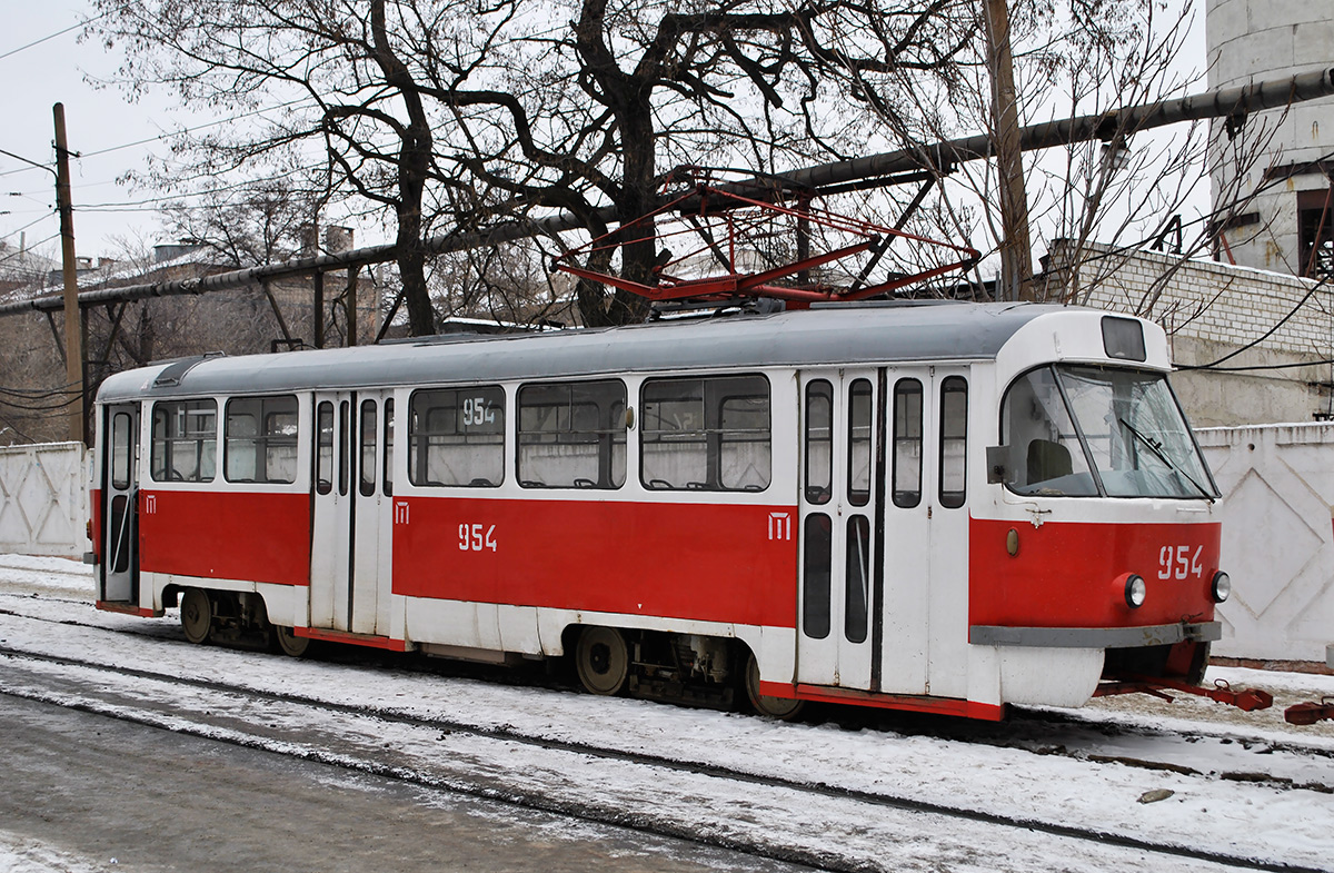 Донецк, Tatra T3SU № 954