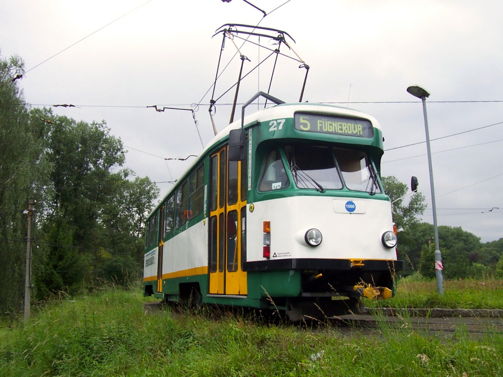 Либерец ― Яблонец-над-Нисой, Tatra T2R № 27 Либерец ― Яблонец-над-Нисой, Tatra T2R № 27