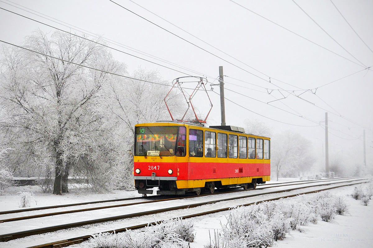 Волгоград, Tatra T6B5SU № 2847