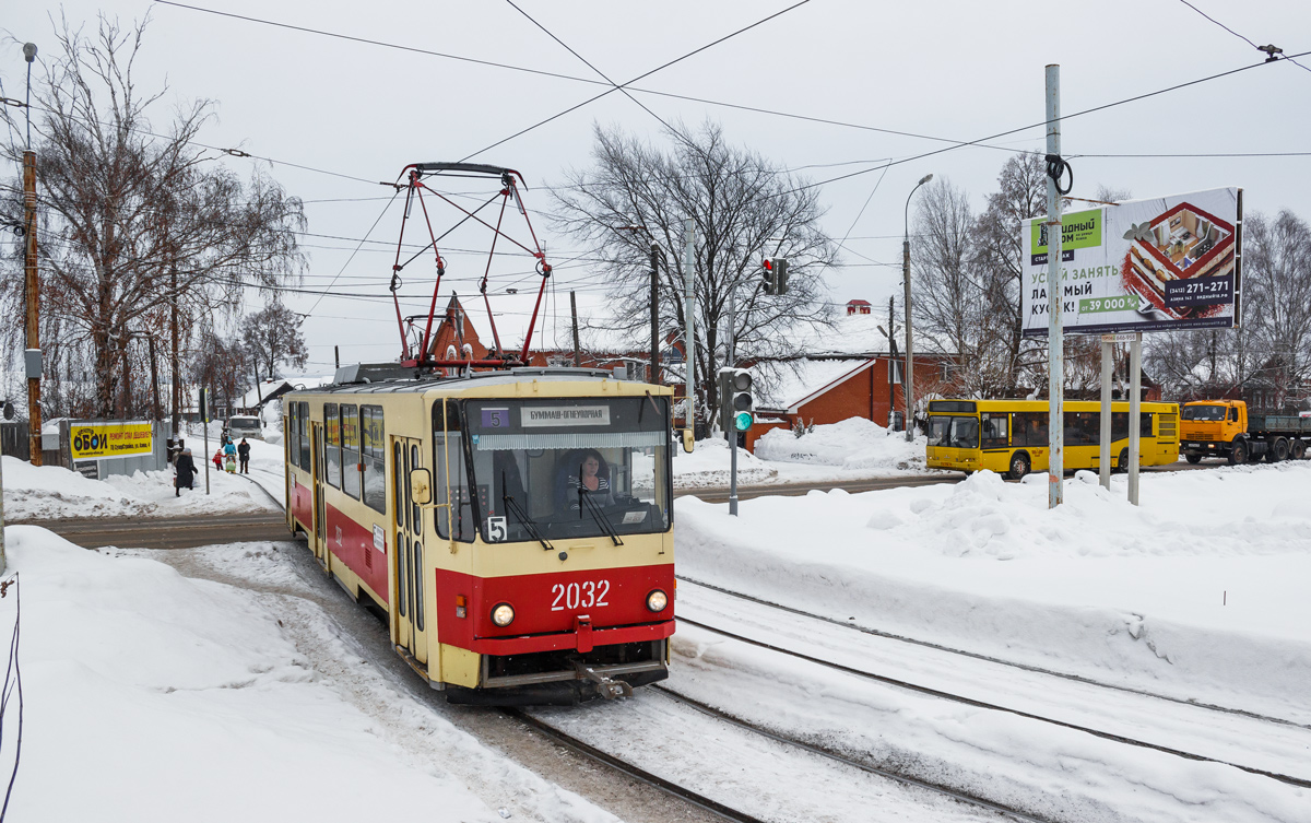 Ижевск, Tatra T6B5SU № 2032
