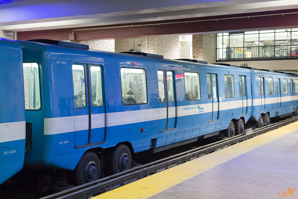 Монреаль, Canadian Vickers MR-63 прицепной № 80-068; Монреаль — Métro de Montréal -> Ligne verte