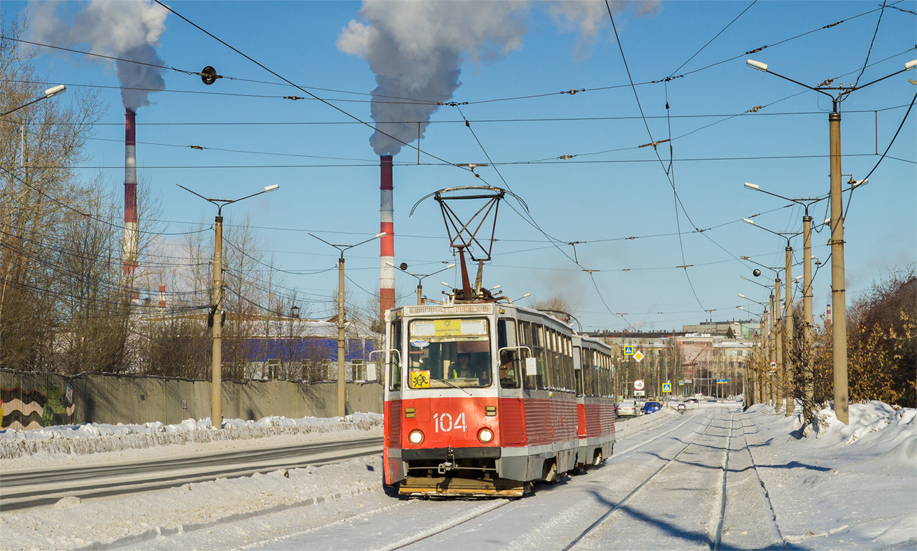 Нижний Тагил, 71-605А № 104 Нижний Тагил, 71-605А № 104