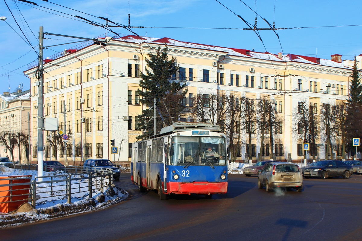 Тверь, ВЗТМ-5284 № 32; Тверь — Троллейбусные линии: Заволжский район