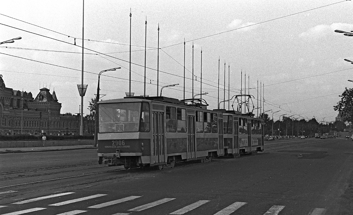 Нижний Новгород, Tatra T6B5SU № 2906; Нижний Новгород — Исторические фотографии