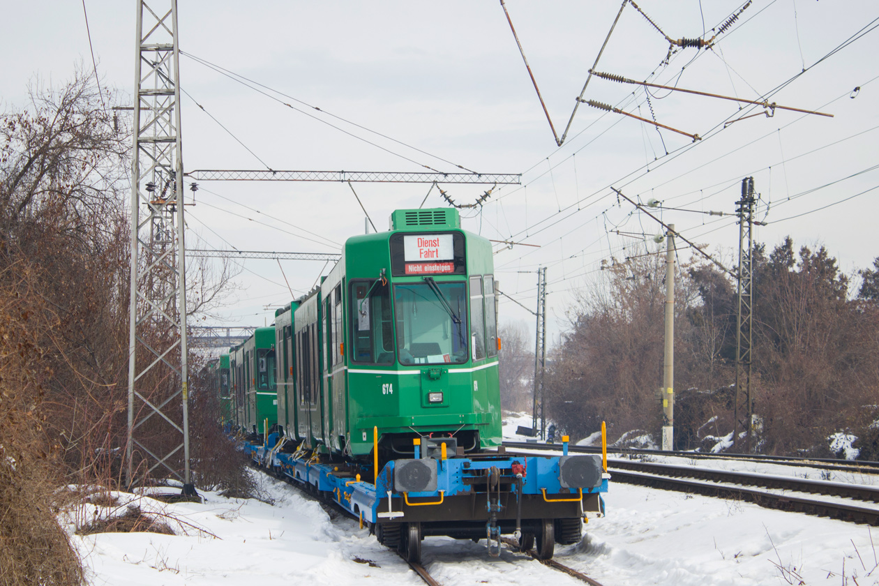 София, Schindler/Siemens Be 4/6 S № 674; София — Доставка на 28 мотриси Be 4/6 S Schindler/Siemens — 2017