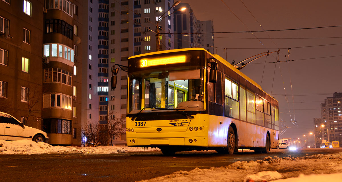 Киев, Богдан Т70110 № 3387