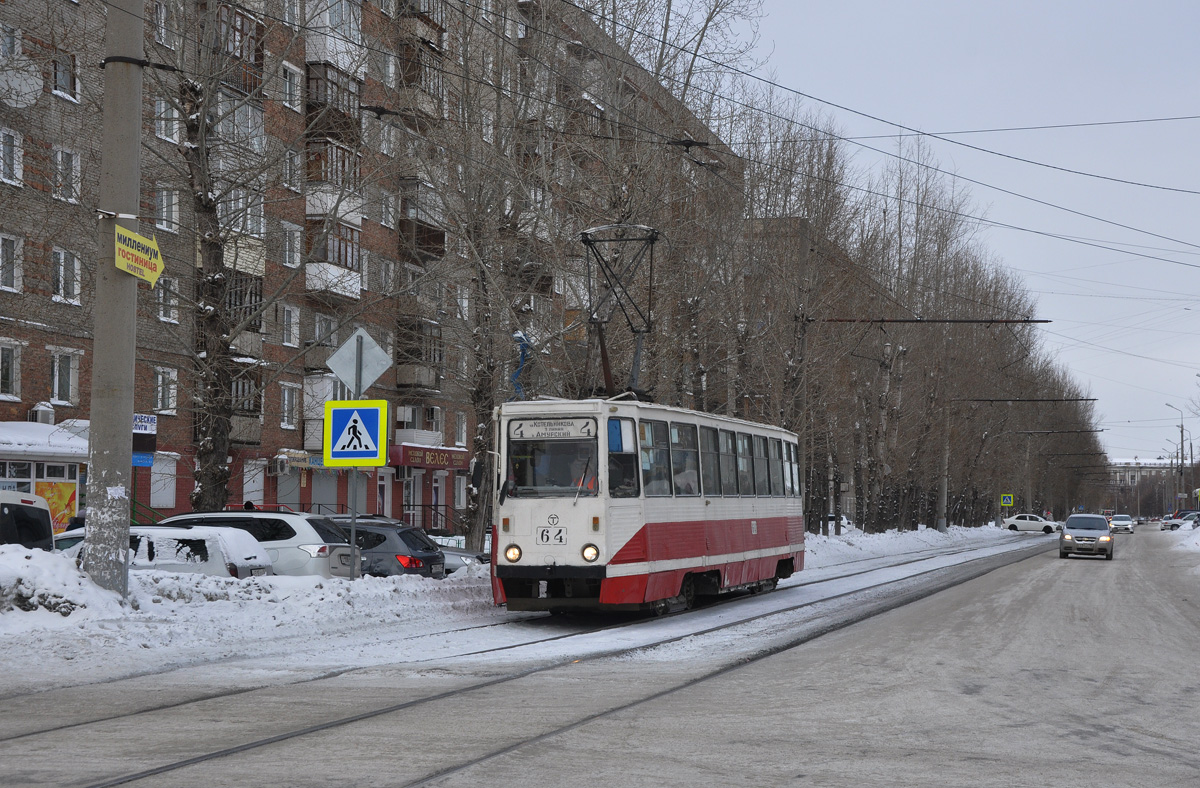 Омск, 71-605 (КТМ-5М3) № 64
