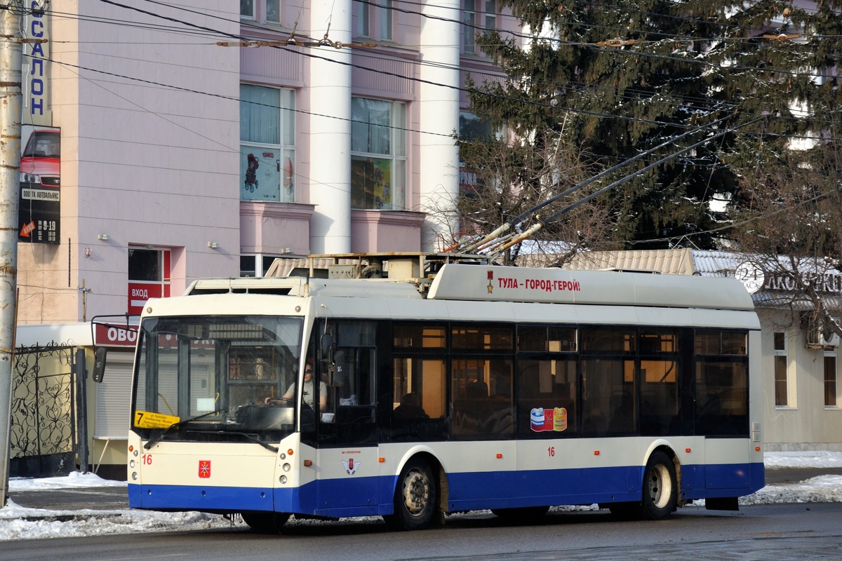 Тула, Тролза-5265.00 «Мегаполис» № 16 Тула, Тролза-5265.00 «Мегаполис» № 16