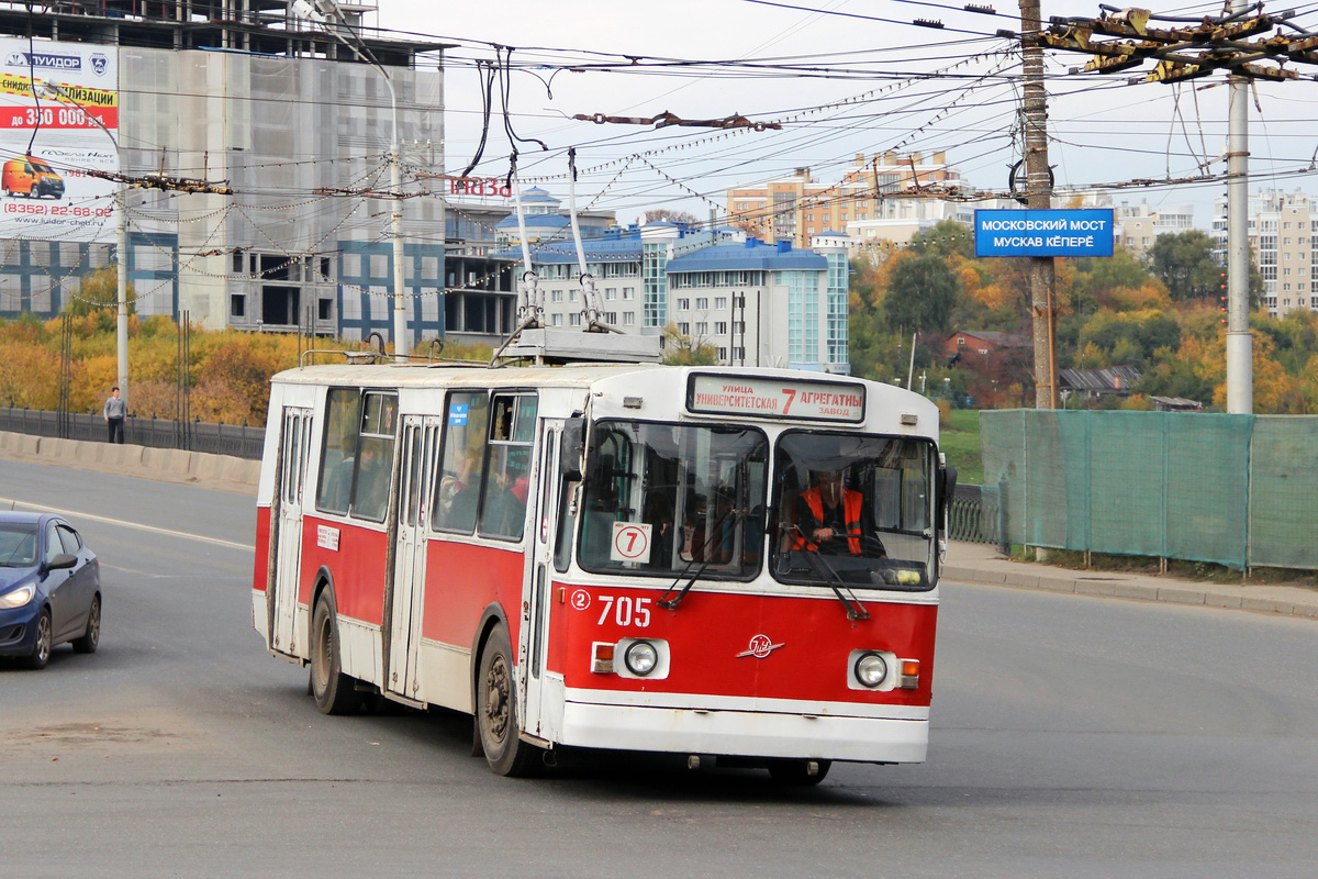 Чебоксары, ЗиУ-682Г-012 [Г0А] № 705