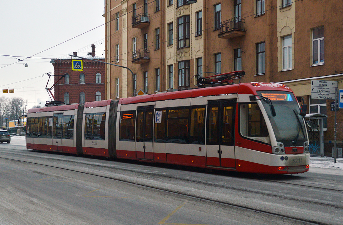 Санкт-Петербург, БКМ 84300М № 5211