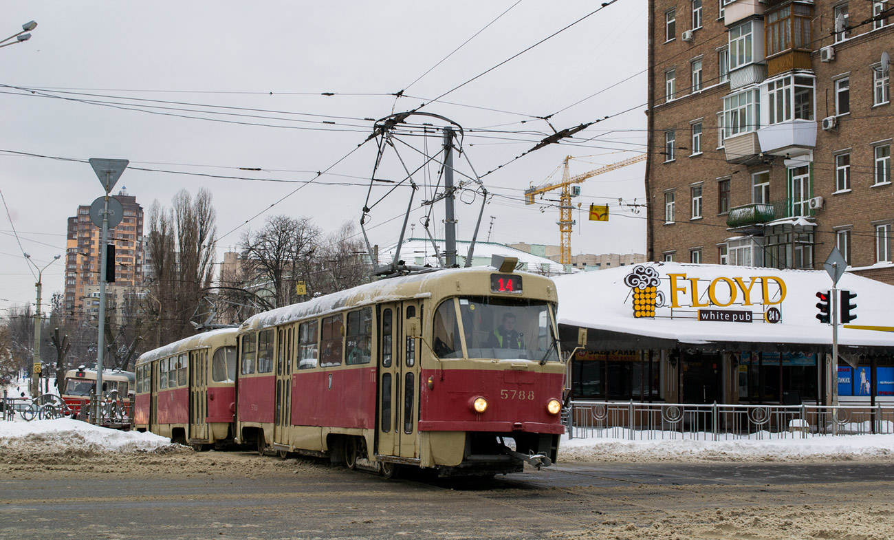 Киев, Tatra T3SU № 5788