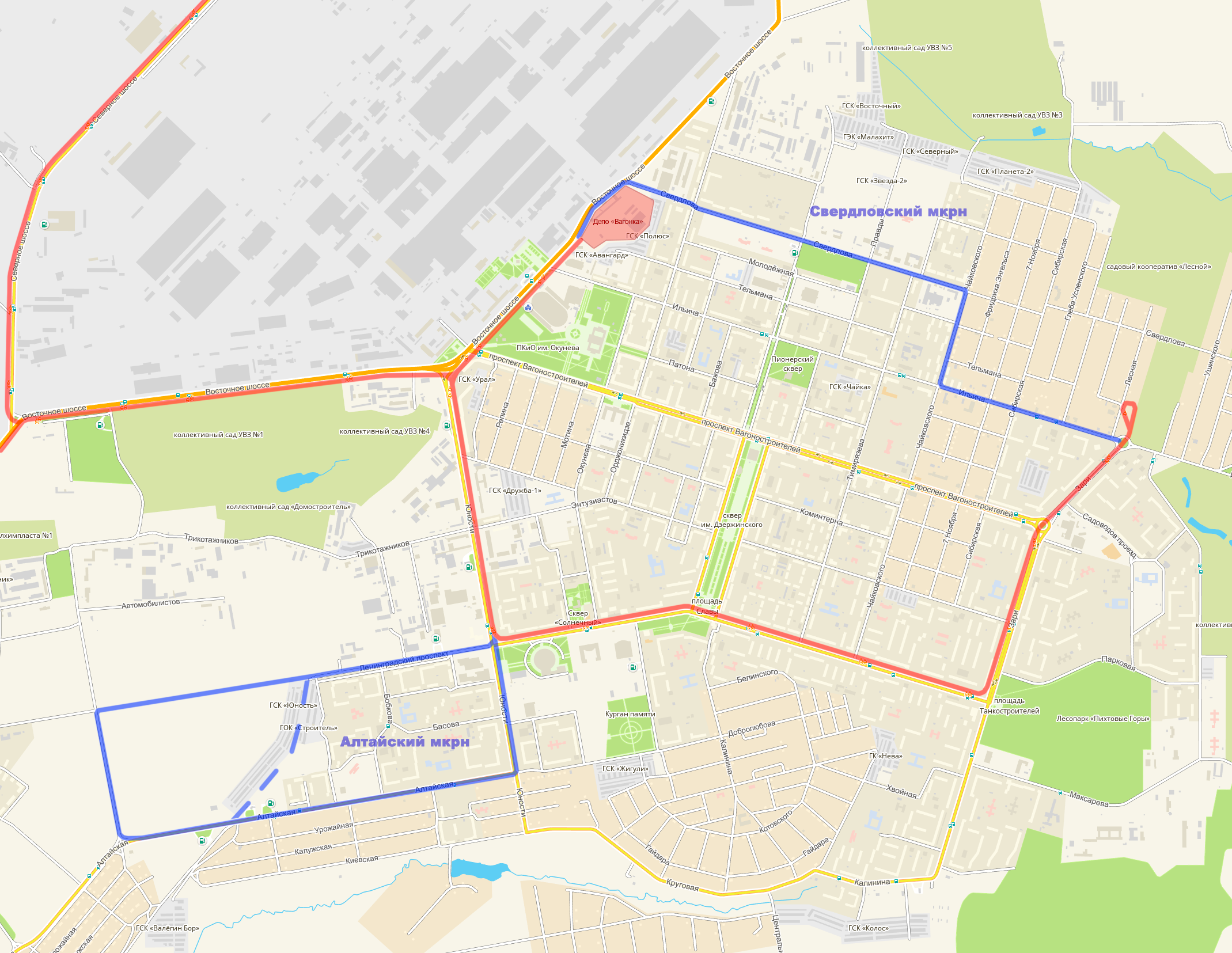 Nischni Tagil — Maps