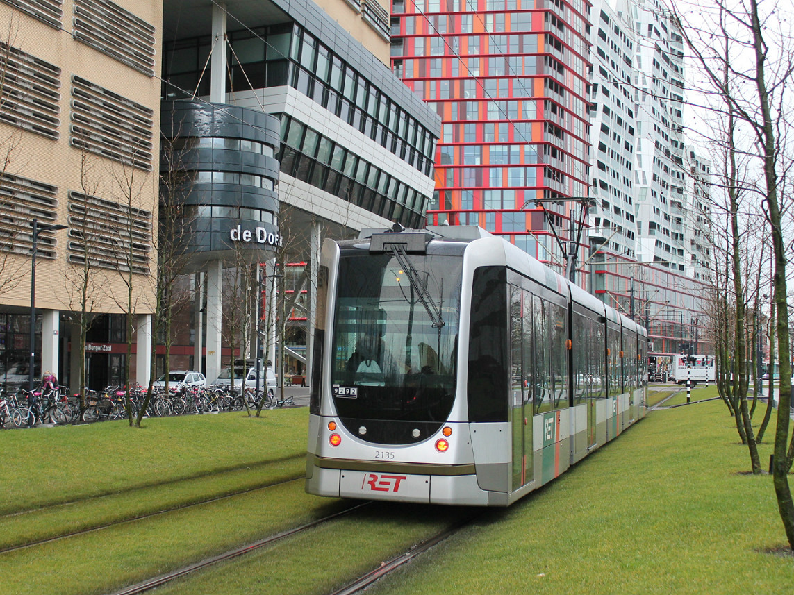 Роттердам, Alstom Citadis 302 № 2135