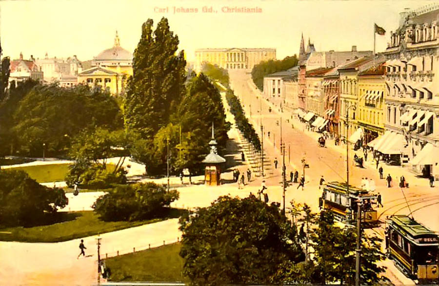 Осло — Старые фотографии