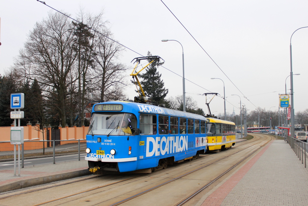 Пльзень, Tatra T3R.P № 280