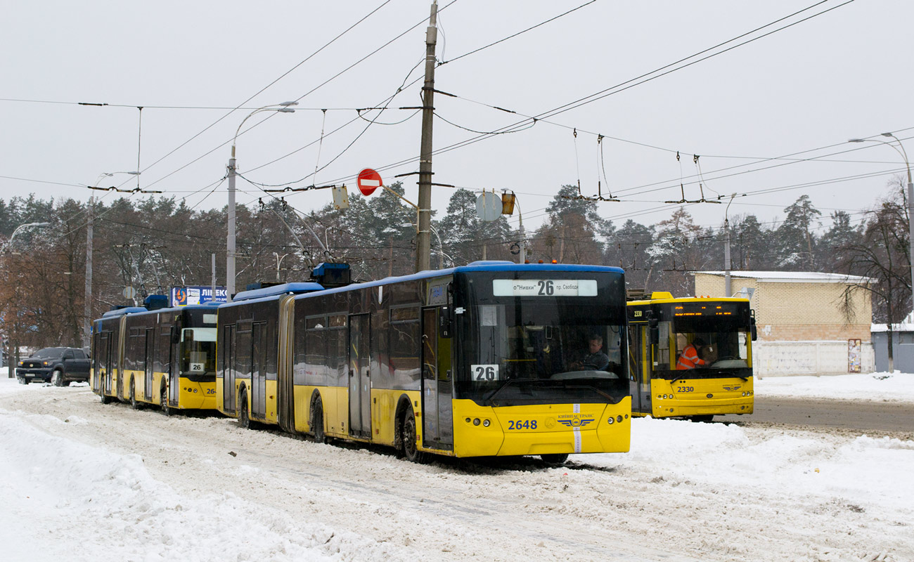 Кіеў, ЛАЗ E301D1 № 2648 Кіеў, ЛАЗ E301D1 № 2648