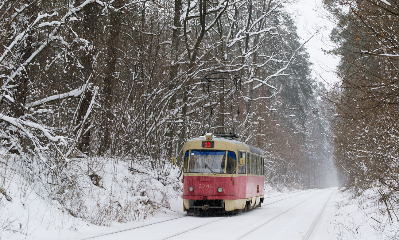 Киев, Tatra T3SU № 5745 Киев, Tatra T3SU № 5745